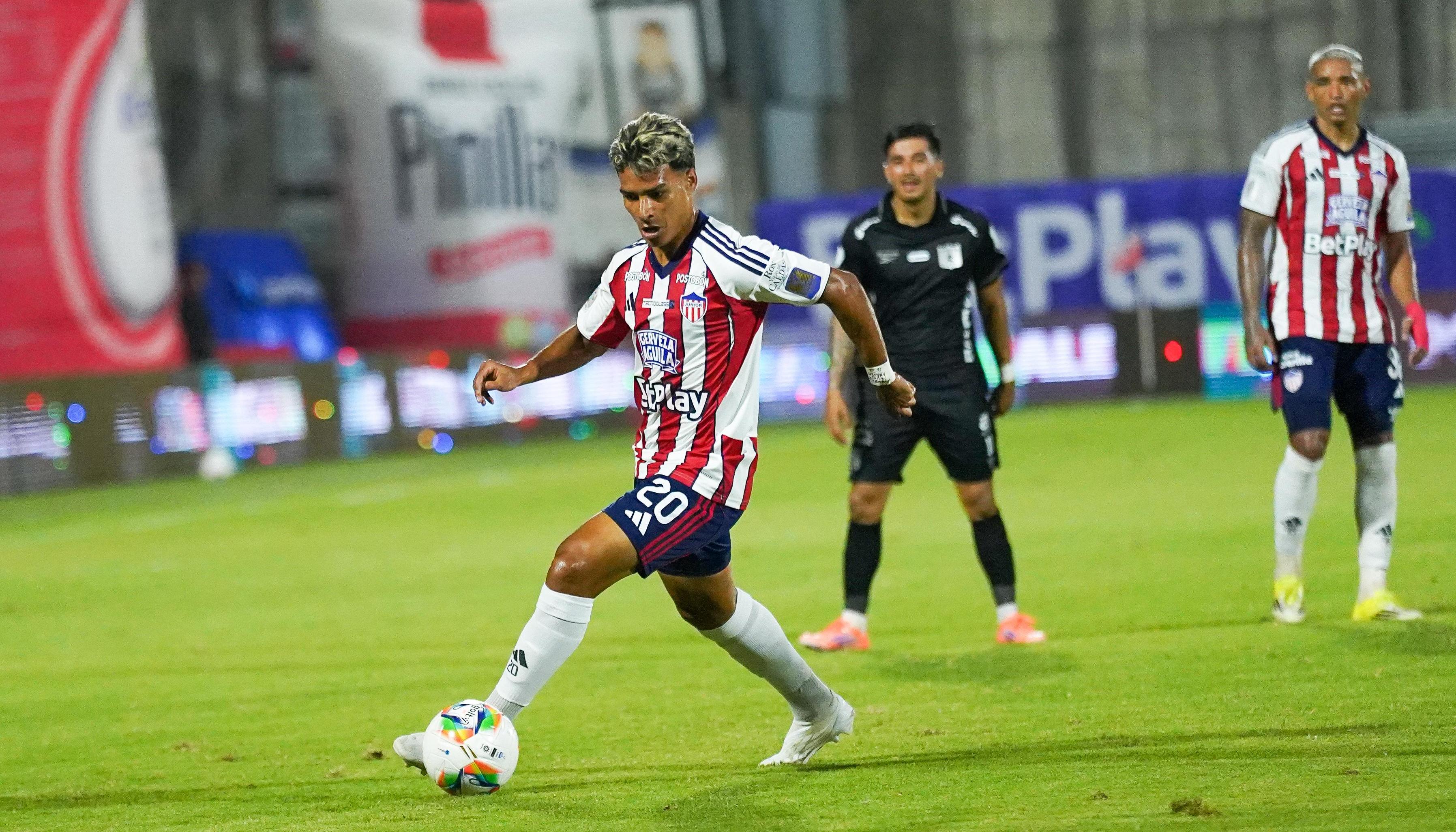 Jannenson Sarmiento llegó al Junior procedente del Unión Magdalena. 