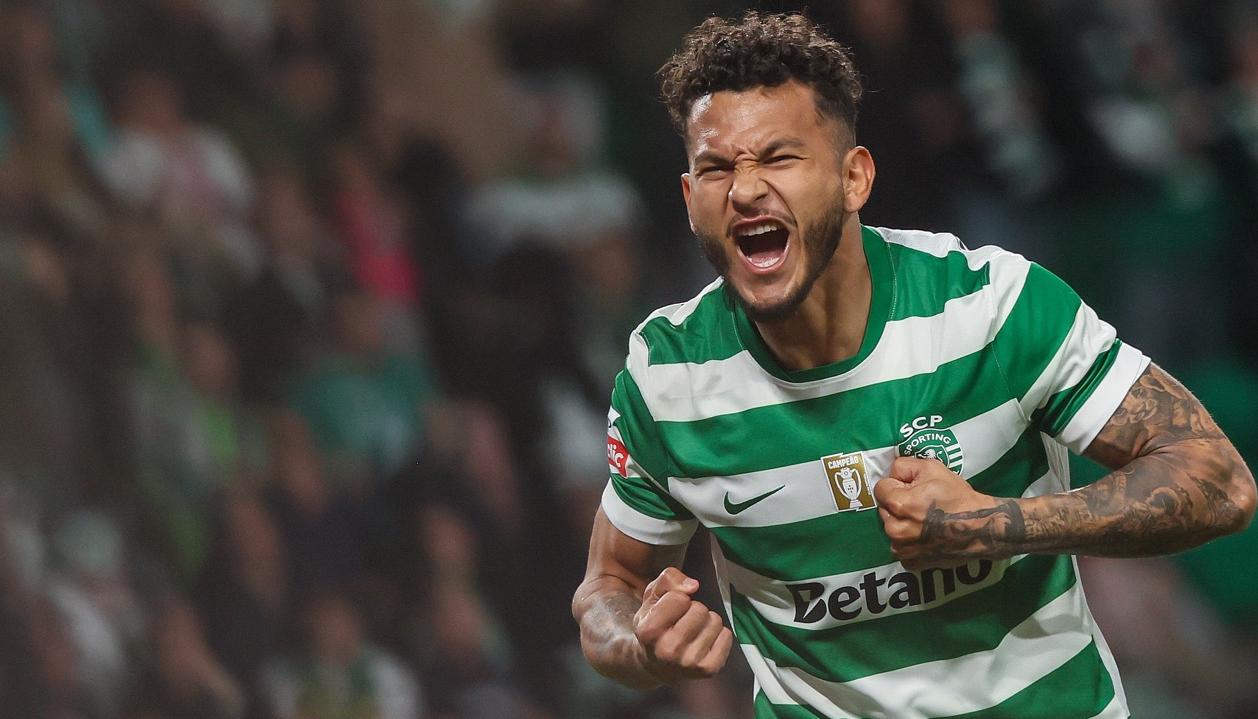 El colombiano Luis Suárez, delantero del Sporting de Lisboa.