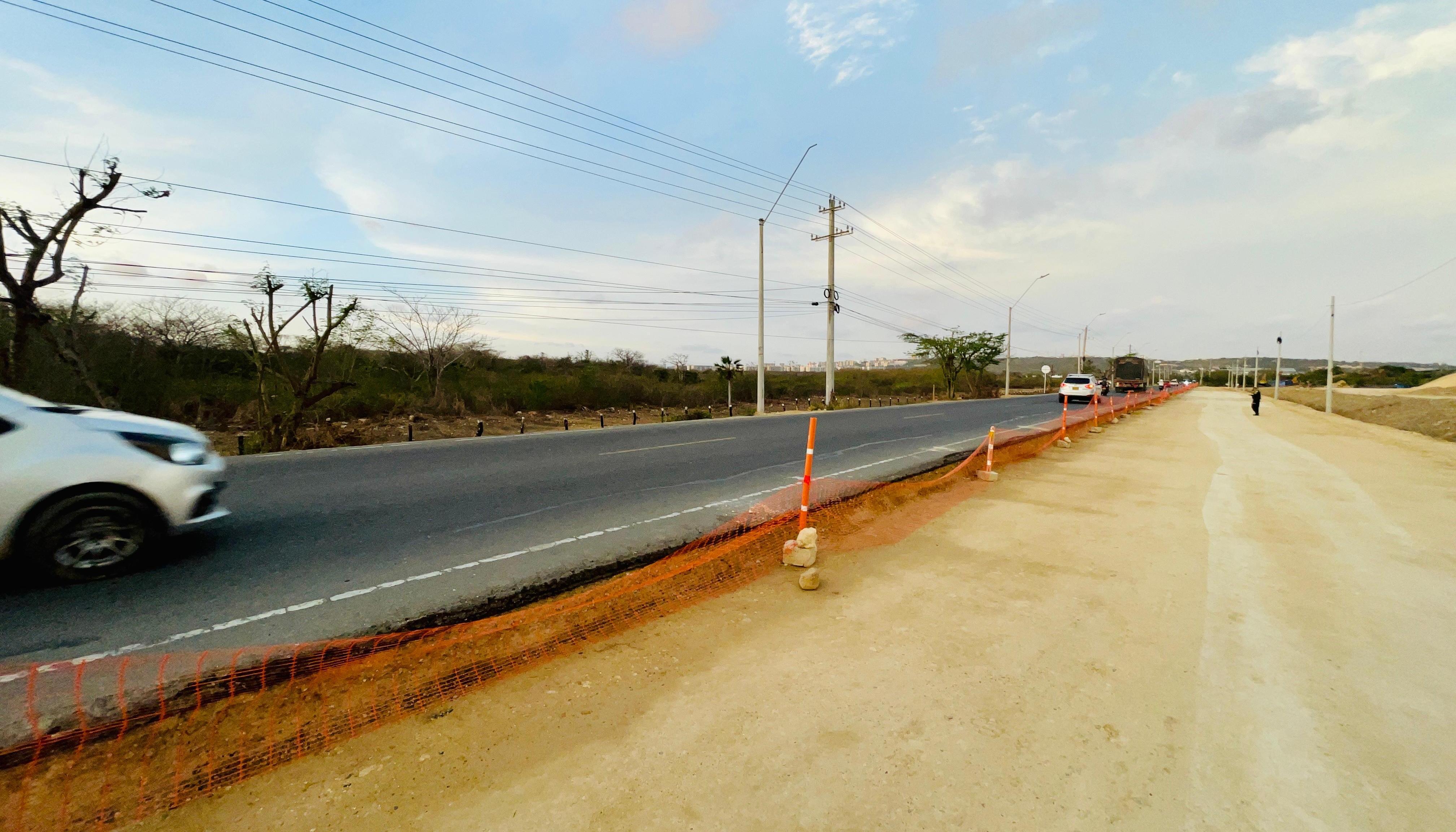 Aspecto del proyecto del Corredor Internacional del Atlántico. 