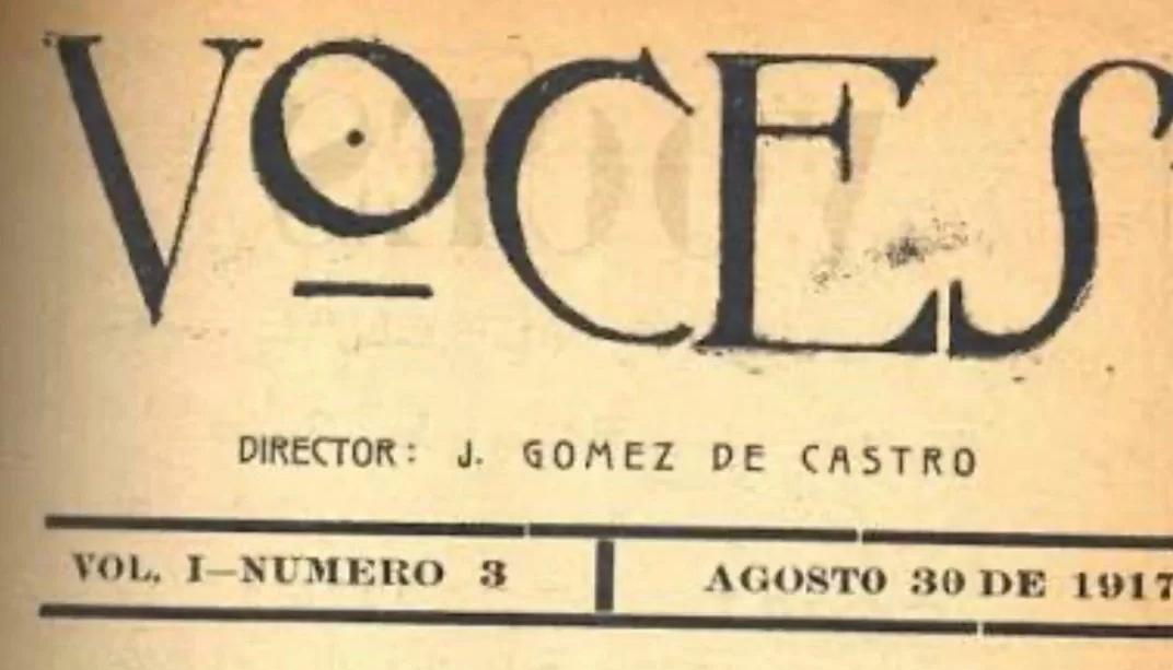 Revista 'Voces', pieza clave en la literatura del Caribe. 