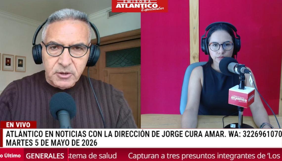 Transmisión de Atlántico en Noticias.