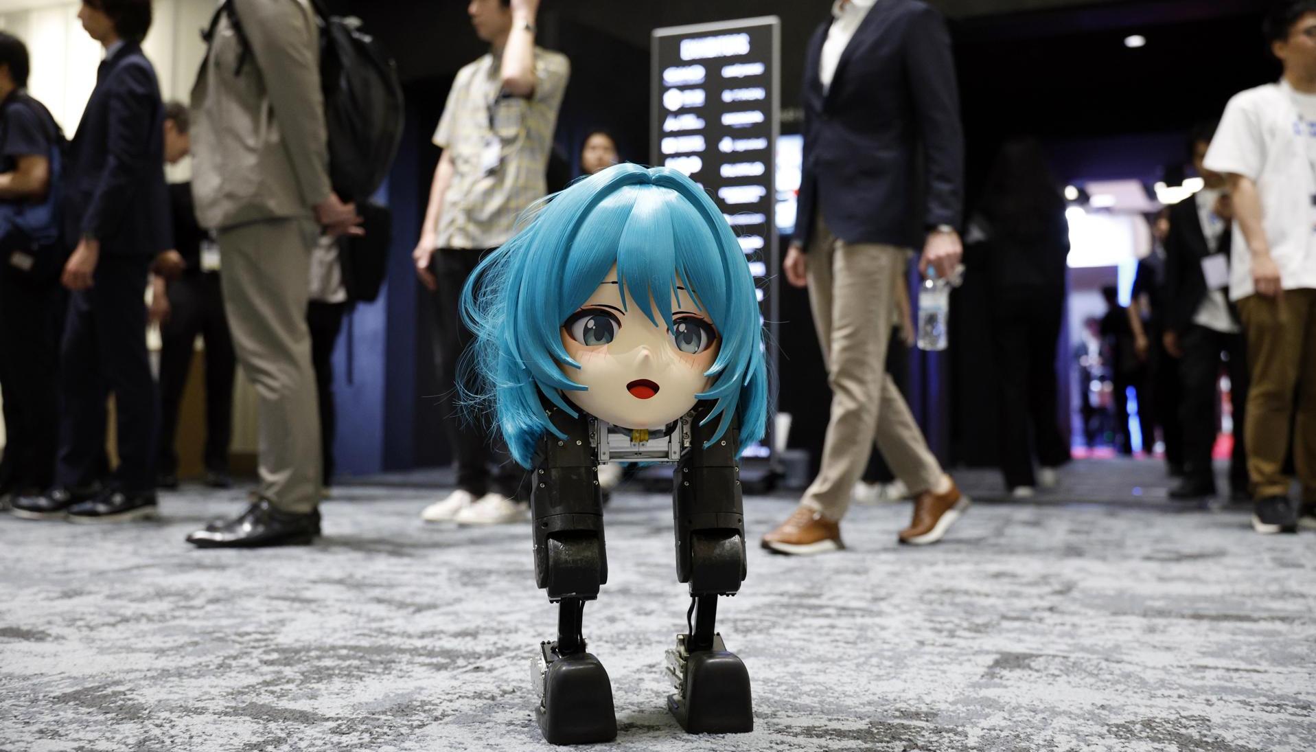  El robot bípedo 'Mini Pi', de la empresa china de robótica High Torque Technology.