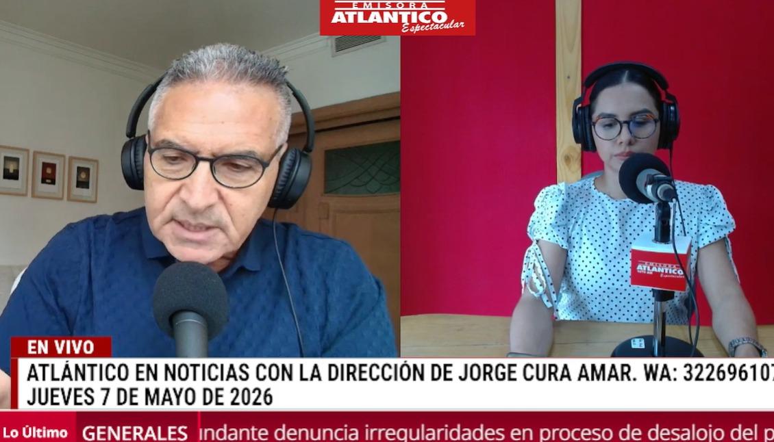 Transmisión de Atlántico en Noticias.