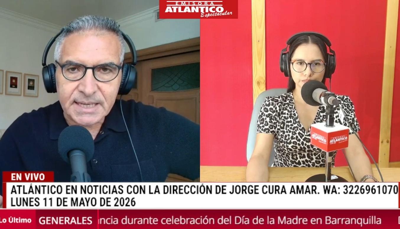 Transmisión de Atlántico en Noticias.