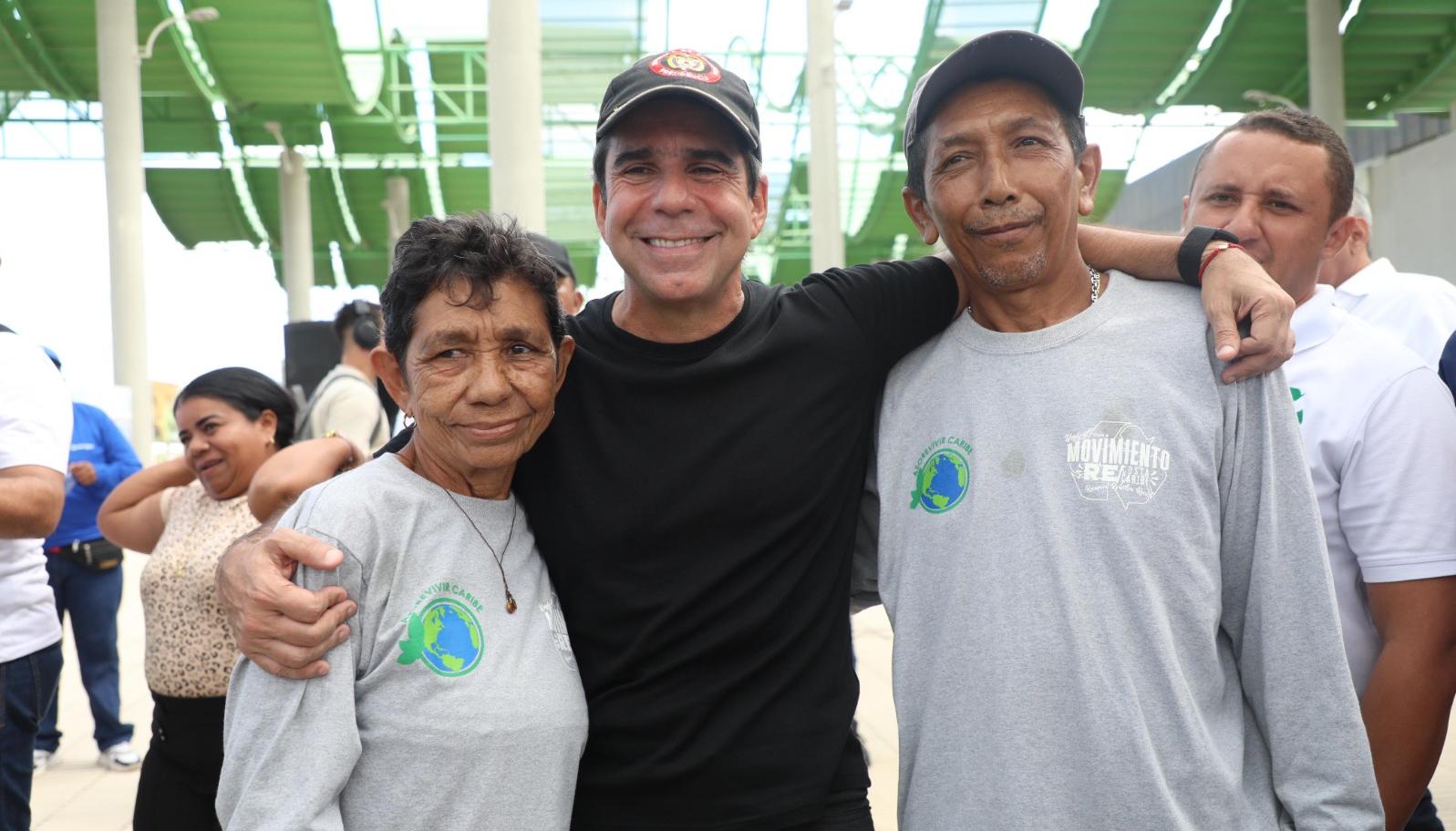 La Alcaldía trabaja de la mano con recicladores. 