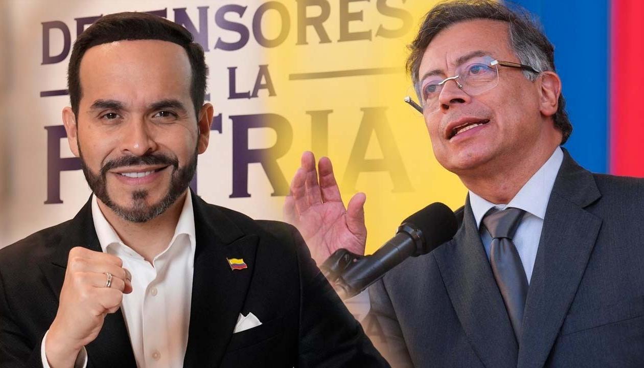 Abelardo De La Espriella y Gustavo Petro.