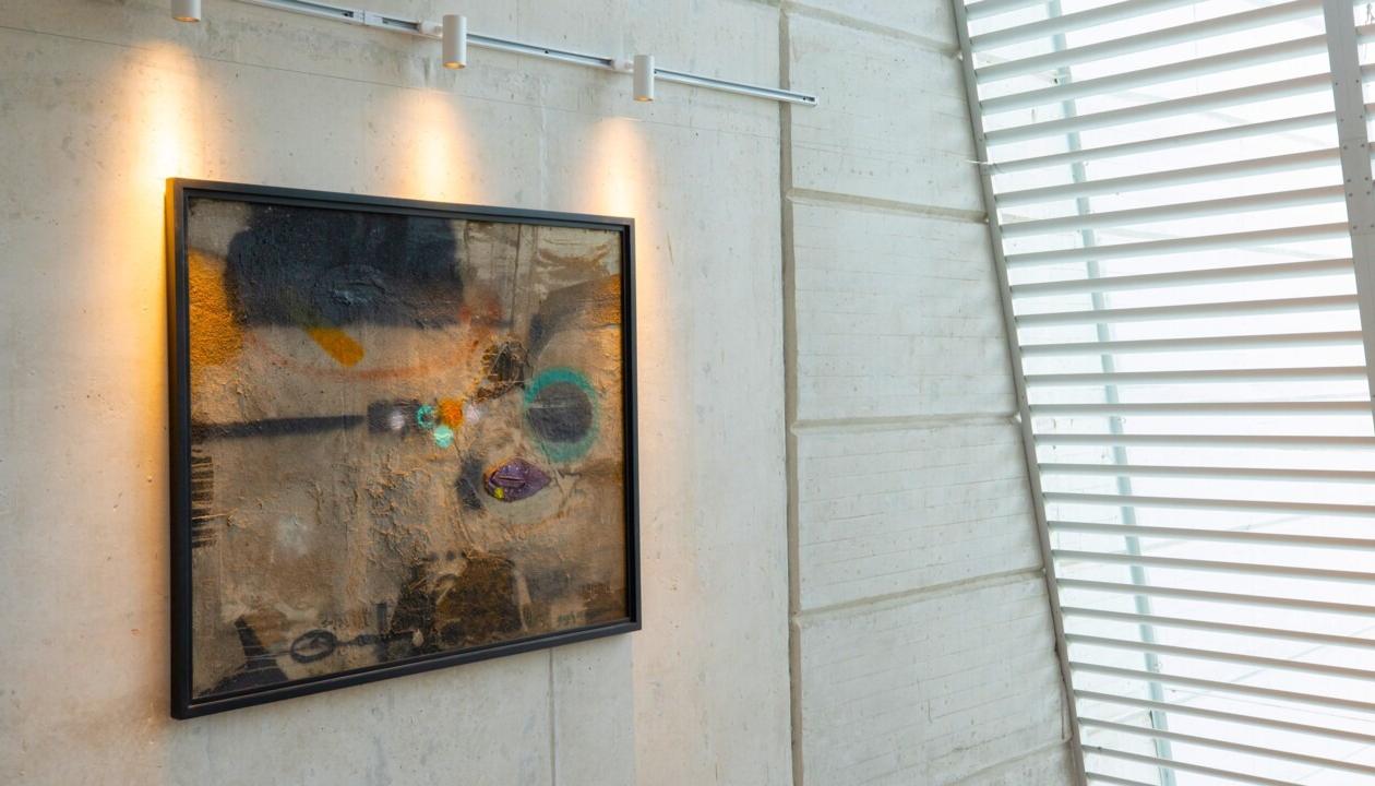 Obra inédita de Alejandro Obregón.