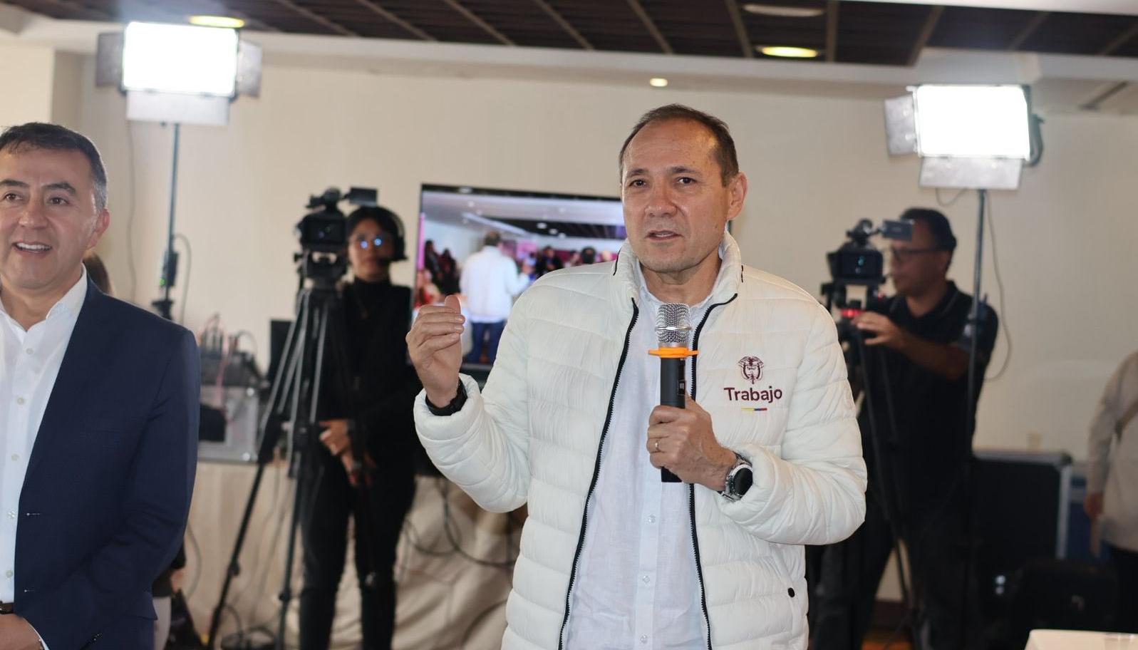 Antonio Sanguino, ministro del Trabajo.