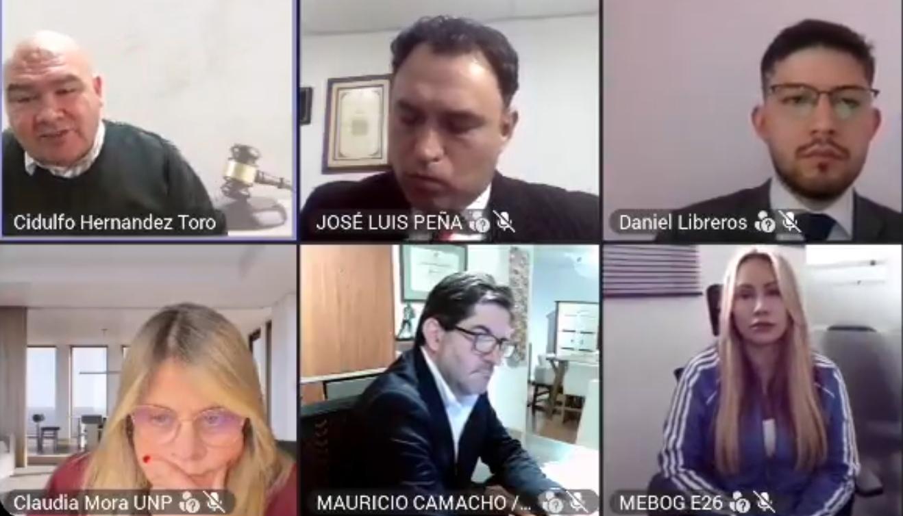 Audiencia de Sandra Ortiz.