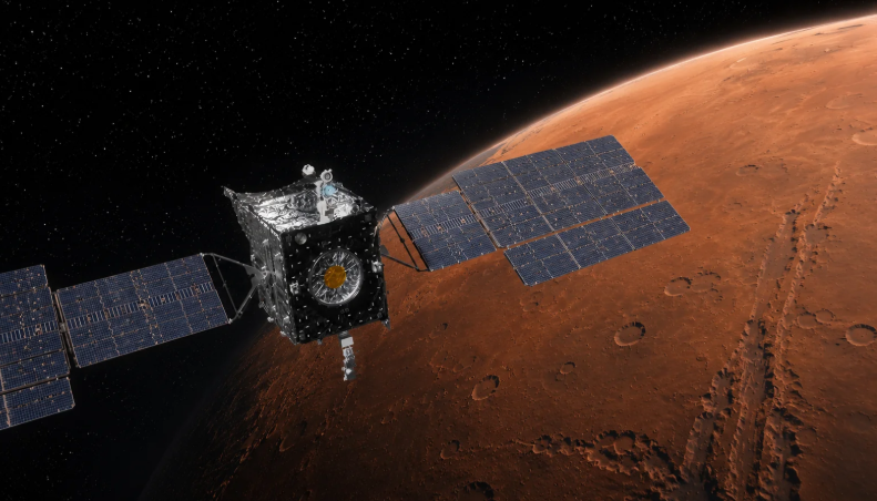 La NASA lanza sonda Psyche  para analizar la superficie de Marte.