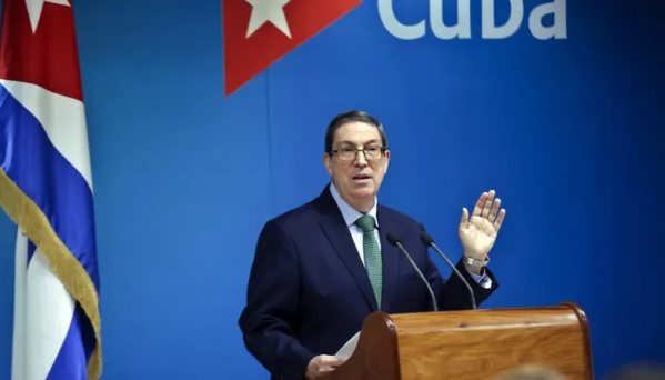 Bruno Rodríguez, canciller de Cuba, se pronunció sobre la "falta de acción" de la UE. 