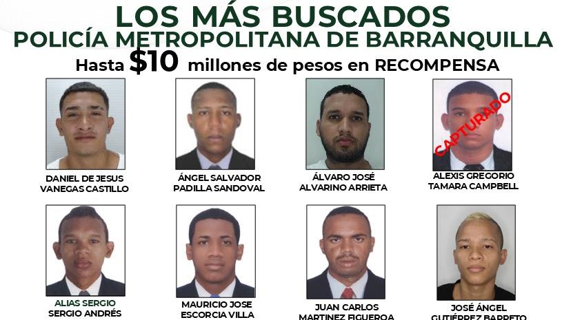 El nuevo cartel de los más buscados.