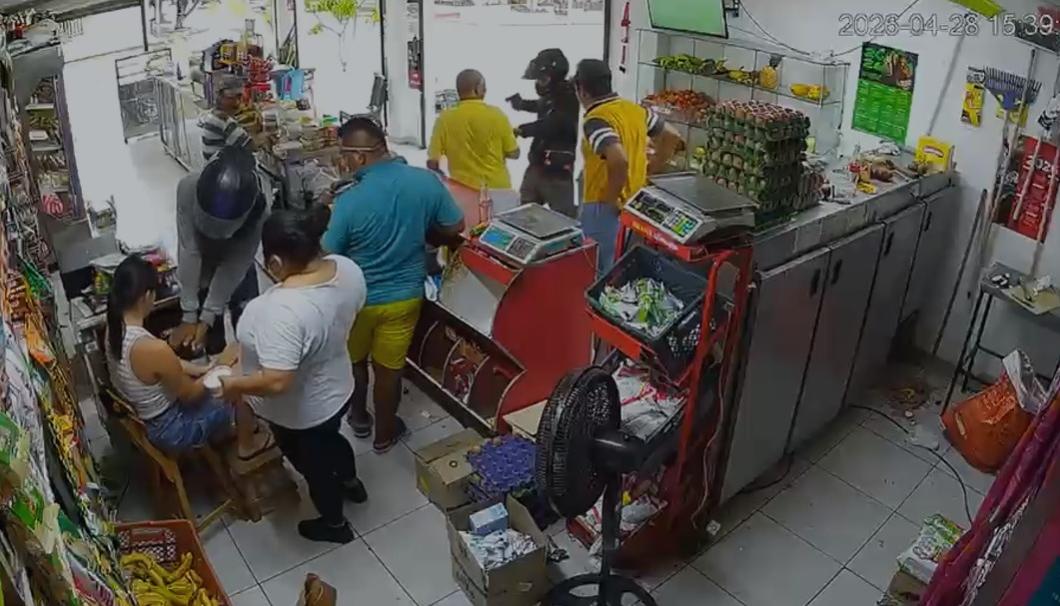 Extorsión y atraco en Santo Tomás. 