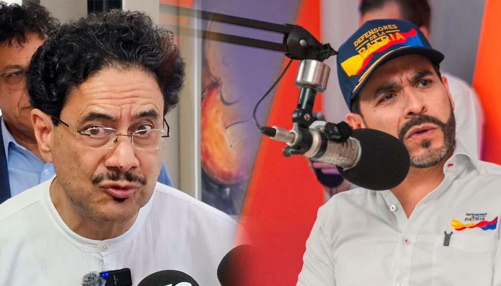 Iván Cepeda y Abelardo De La Espriella.