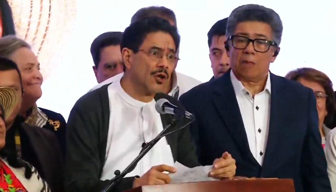Iván Cepeda, candidato presidencial. 