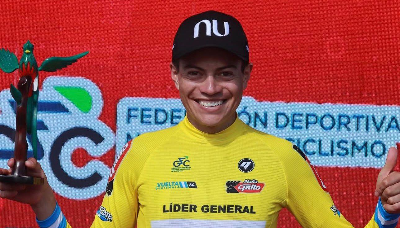 Ciclista Cristian Muñoz.