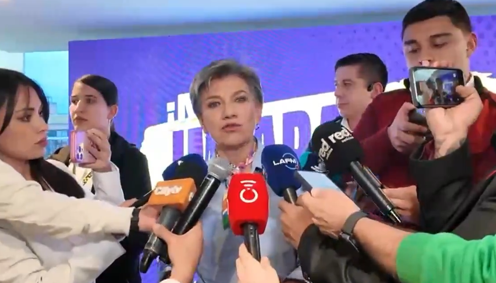 Claudia López, excandidata presidencial. 