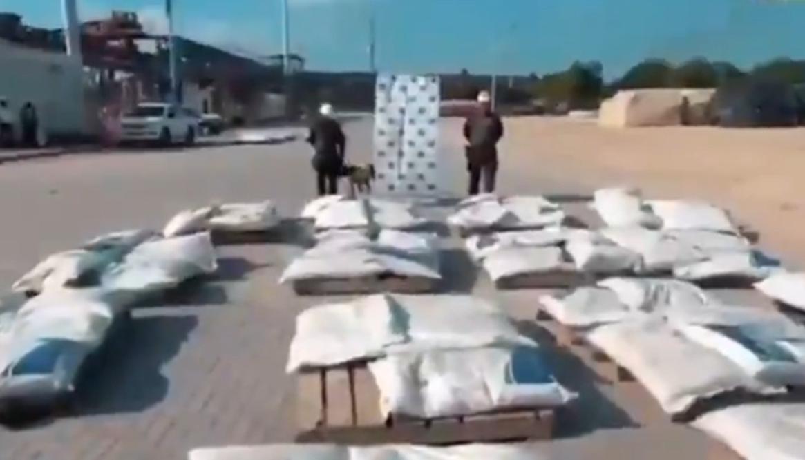 Incautación de 1,6 toneladas de cocaína. 