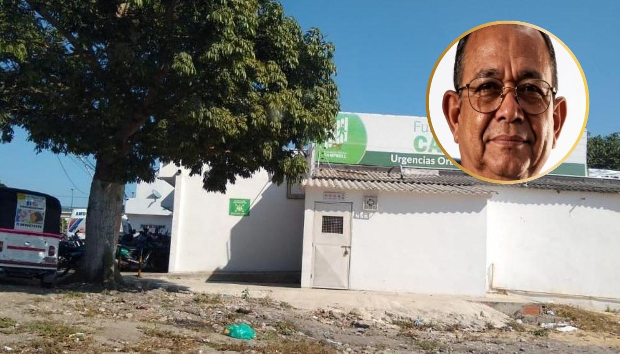 Héctor Aurelio Jiménez fue llevado a la Campbell de Malambo, donde se confirmó su muerte.