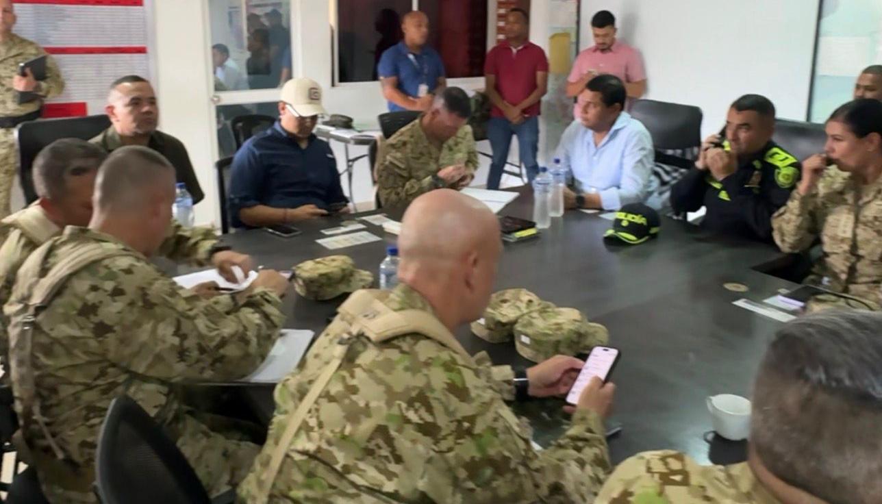 Consejo de Seguridad en La Guajira.