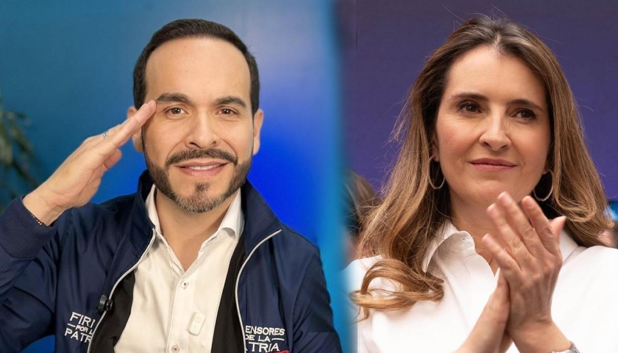 Abelardo De La Espriella y Paloma Valencia.