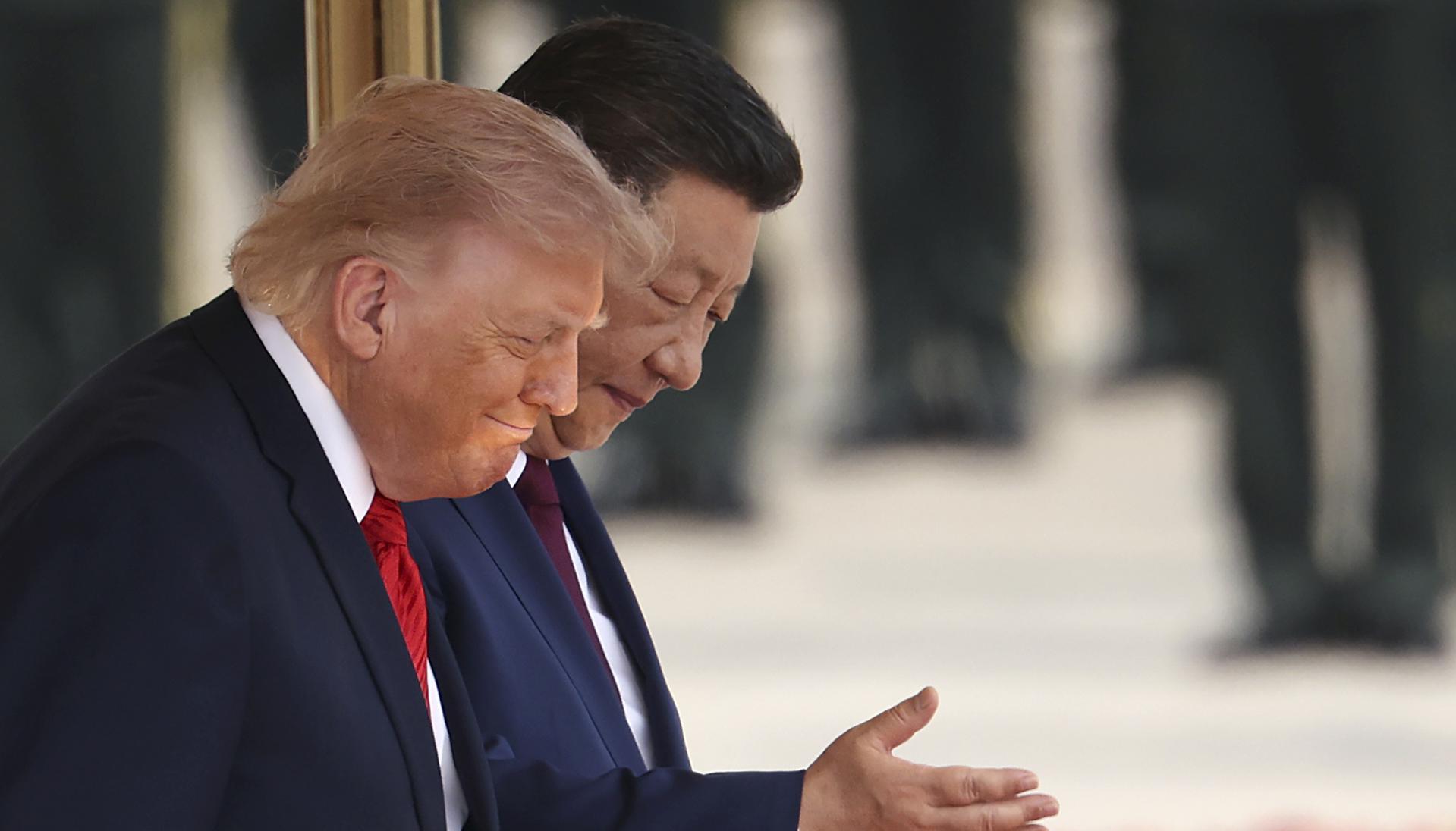 Donald Trump y Xi Jinping.