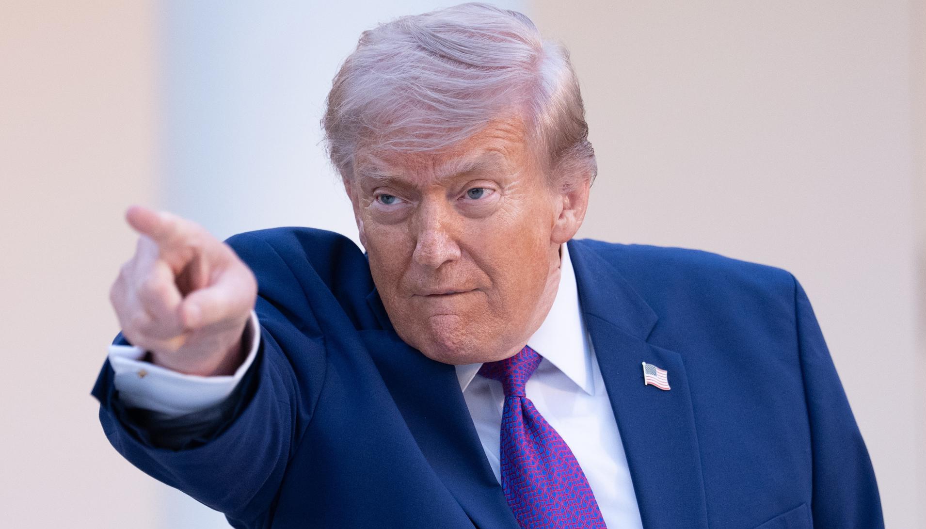 Donald Trump, presidente de Estados Unidos.