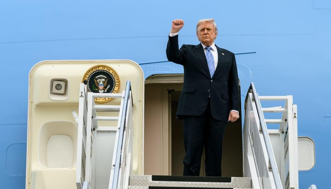 Trump planea construir un helipuerto en la Casa Blanca