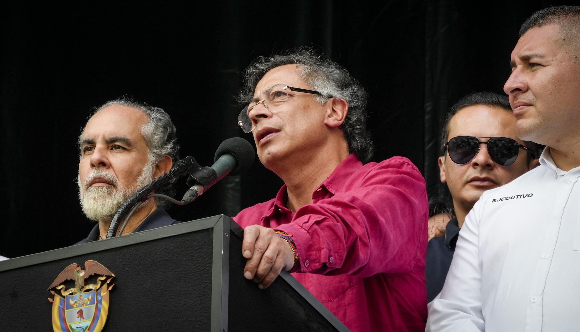 El Presidente Gustavo Petro.