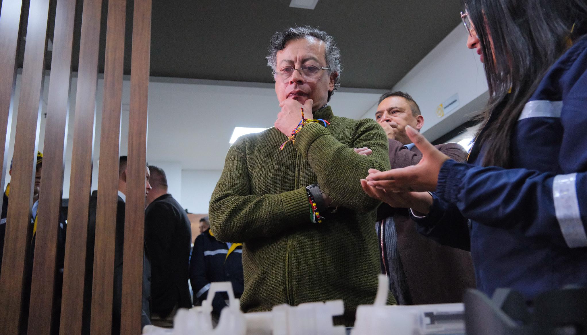 El Presidente Gustavo Petro.