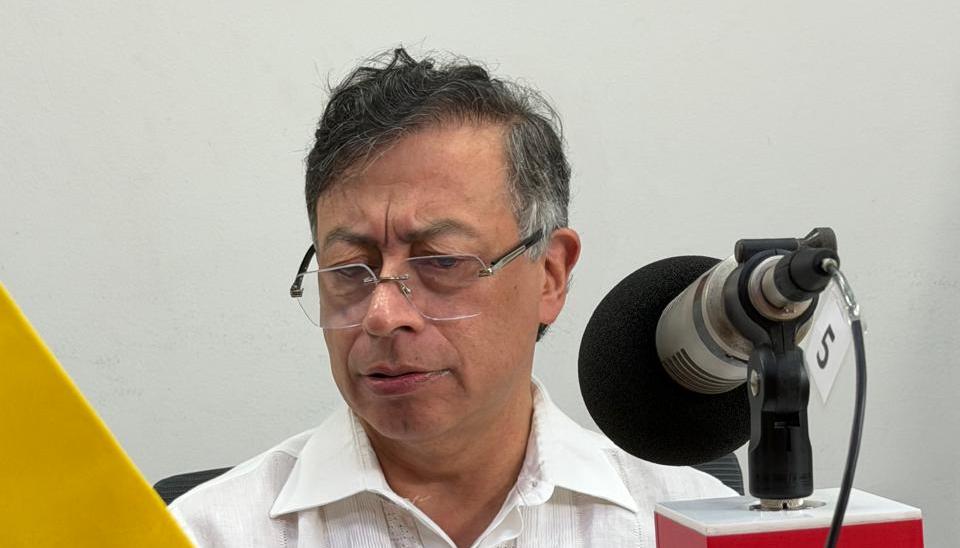 El Presidente Gustavo Petro.