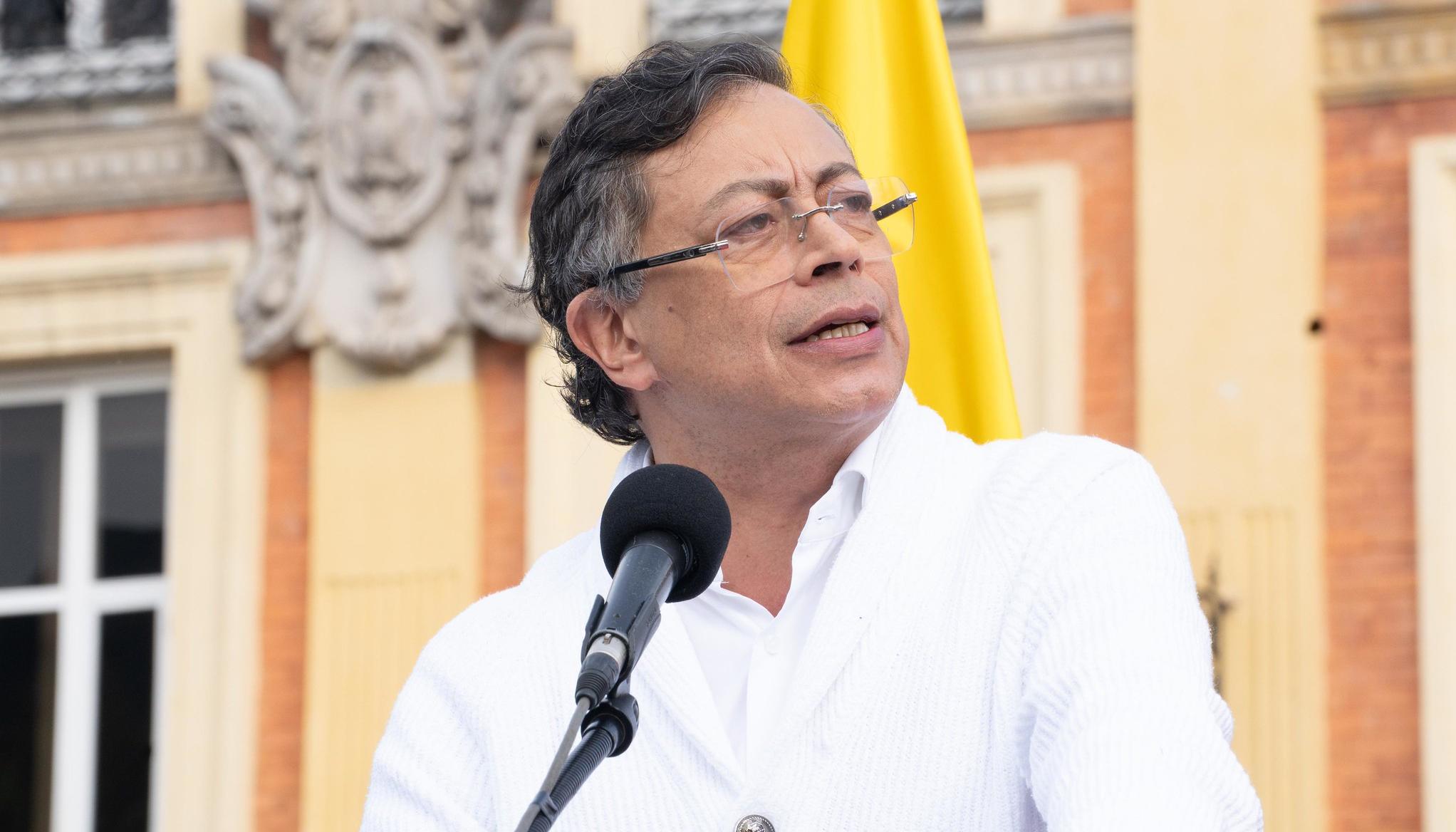 El Presidente Gustavo Petro.