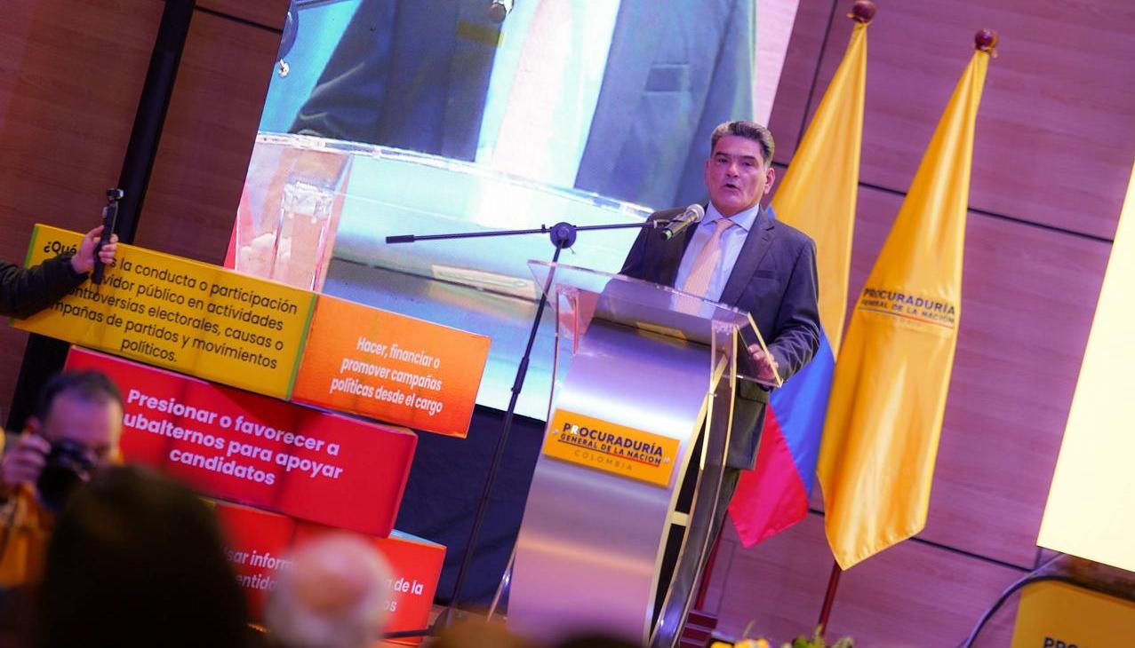 El procurador Gregorio Eljach.