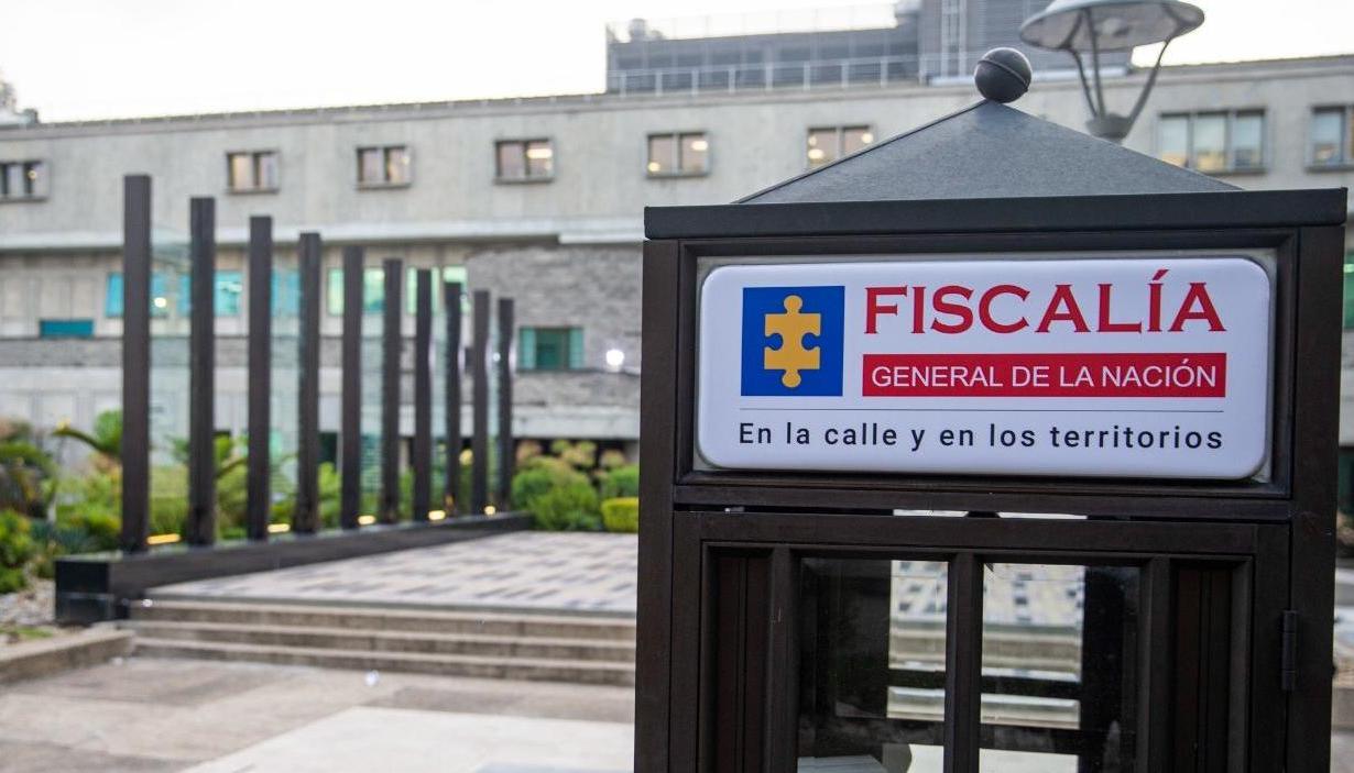 Fachada de la Fiscalía General de la Nación, en Bogotá. 