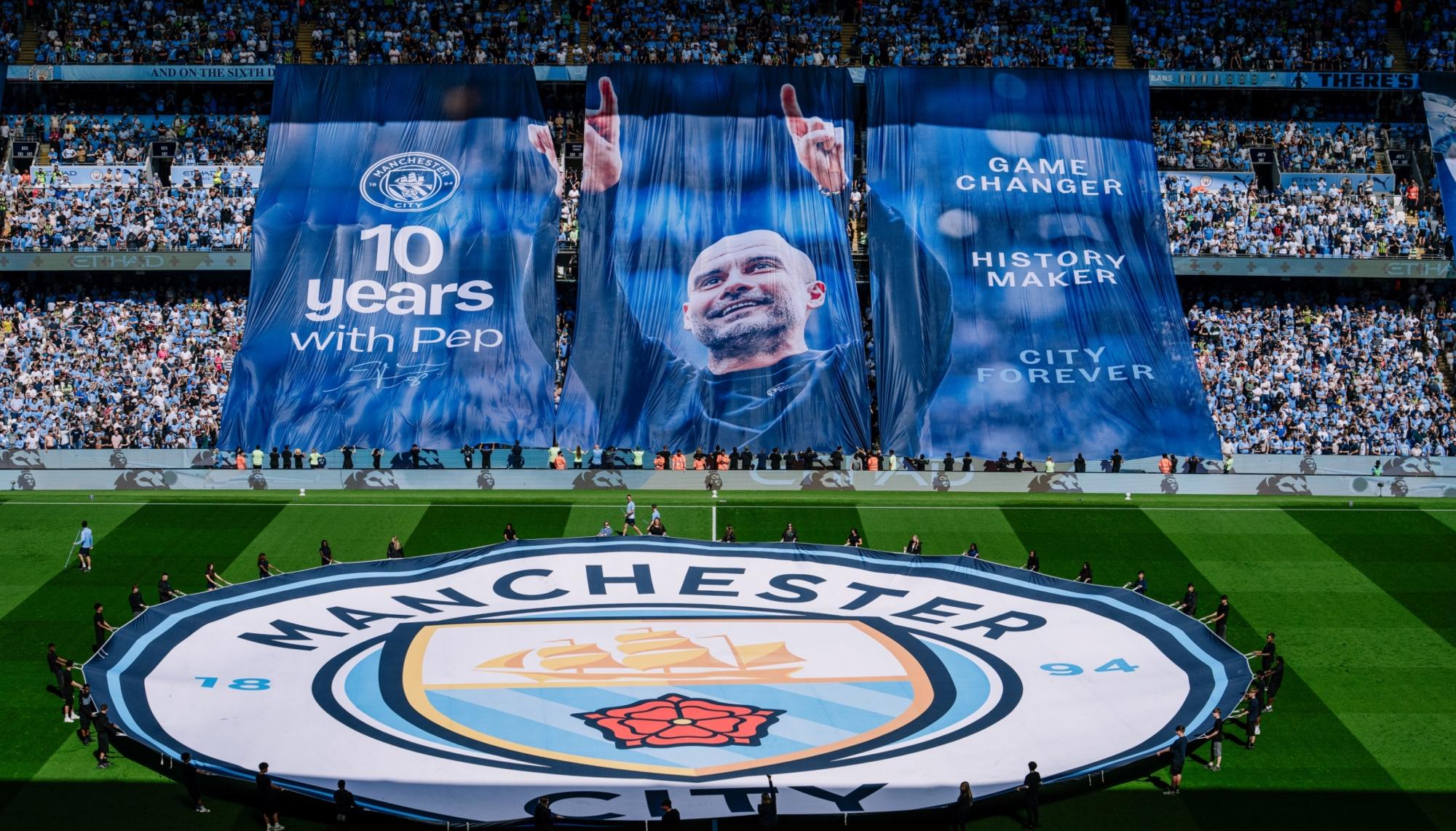 La despedida de Guardiola.