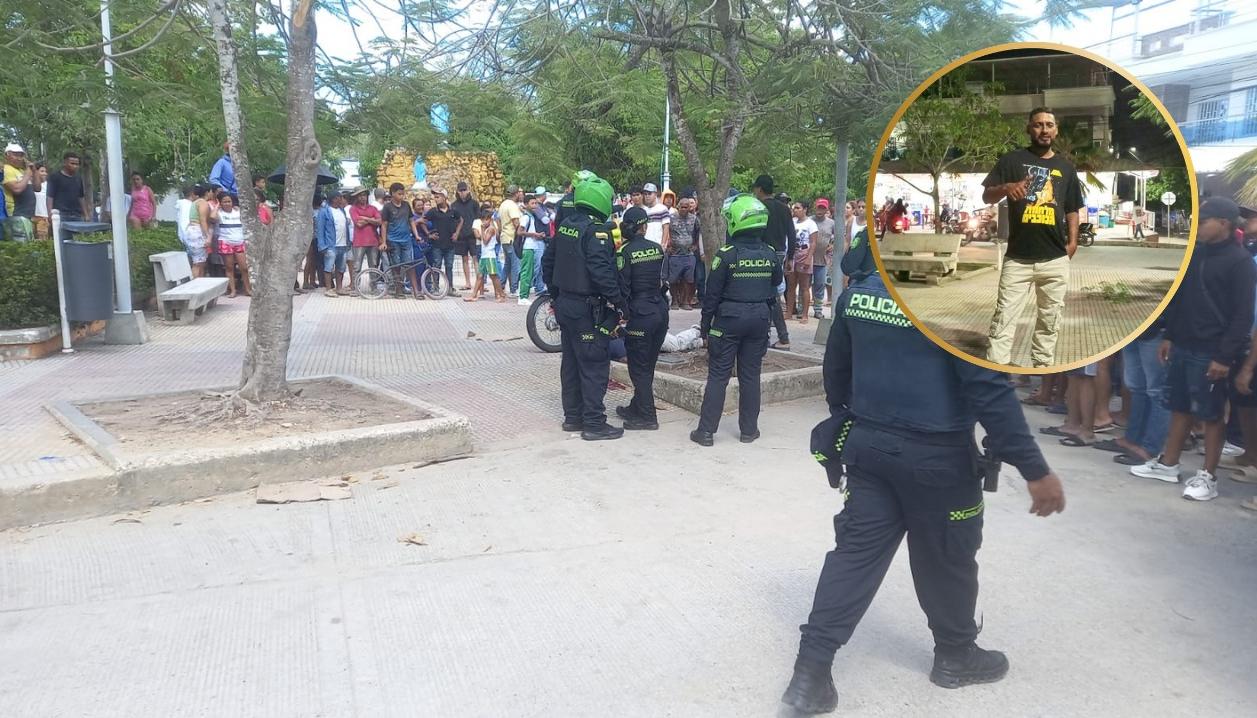 Lugar de los hechos e imagen de Deivi Rafael Mercado Mercado.
