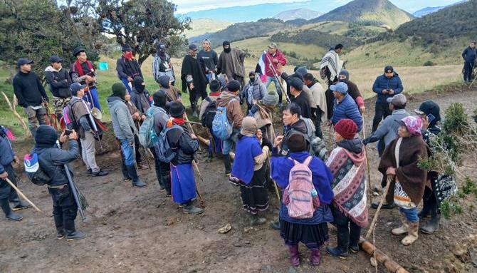Disputa entre pueblos indígenas. 
