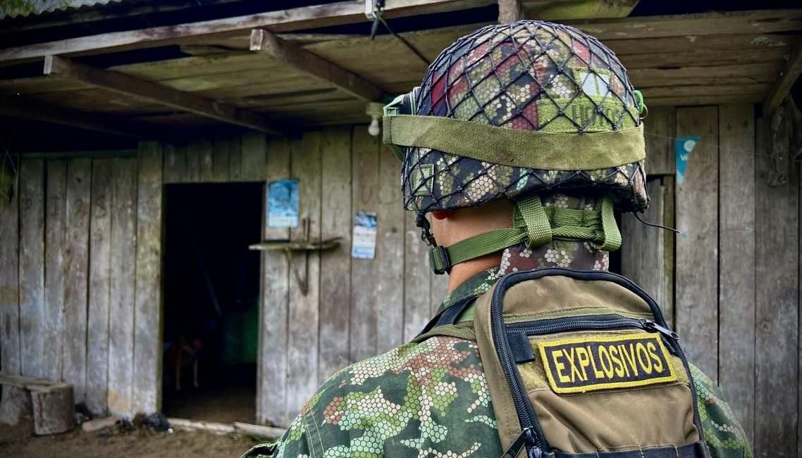 Integrante del Ejército.