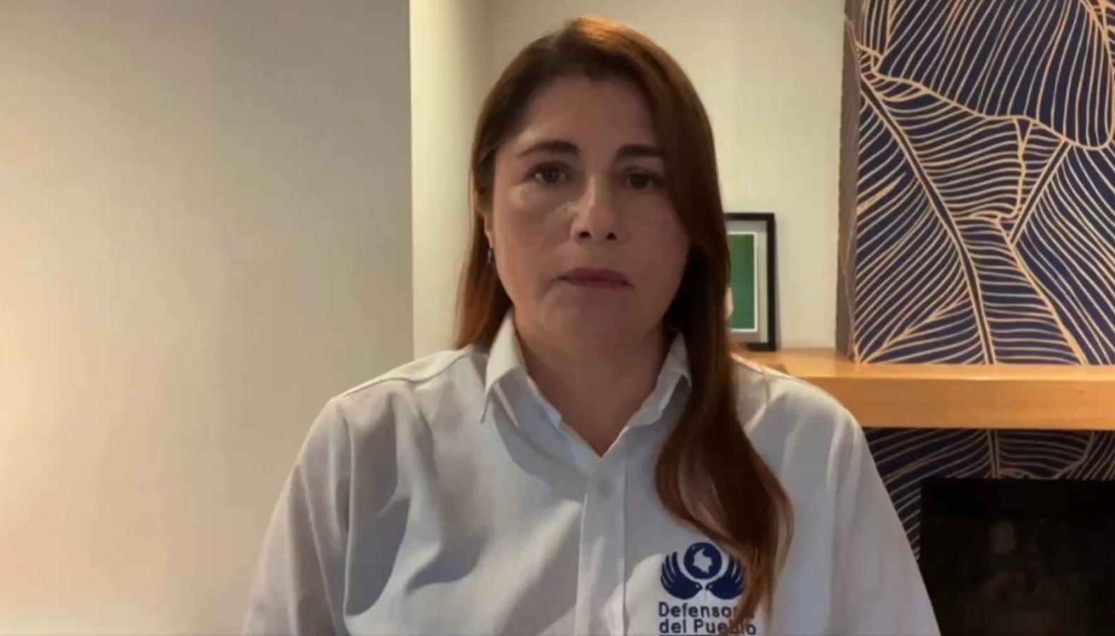 La Defensora del Pueblo, Iris Marín.