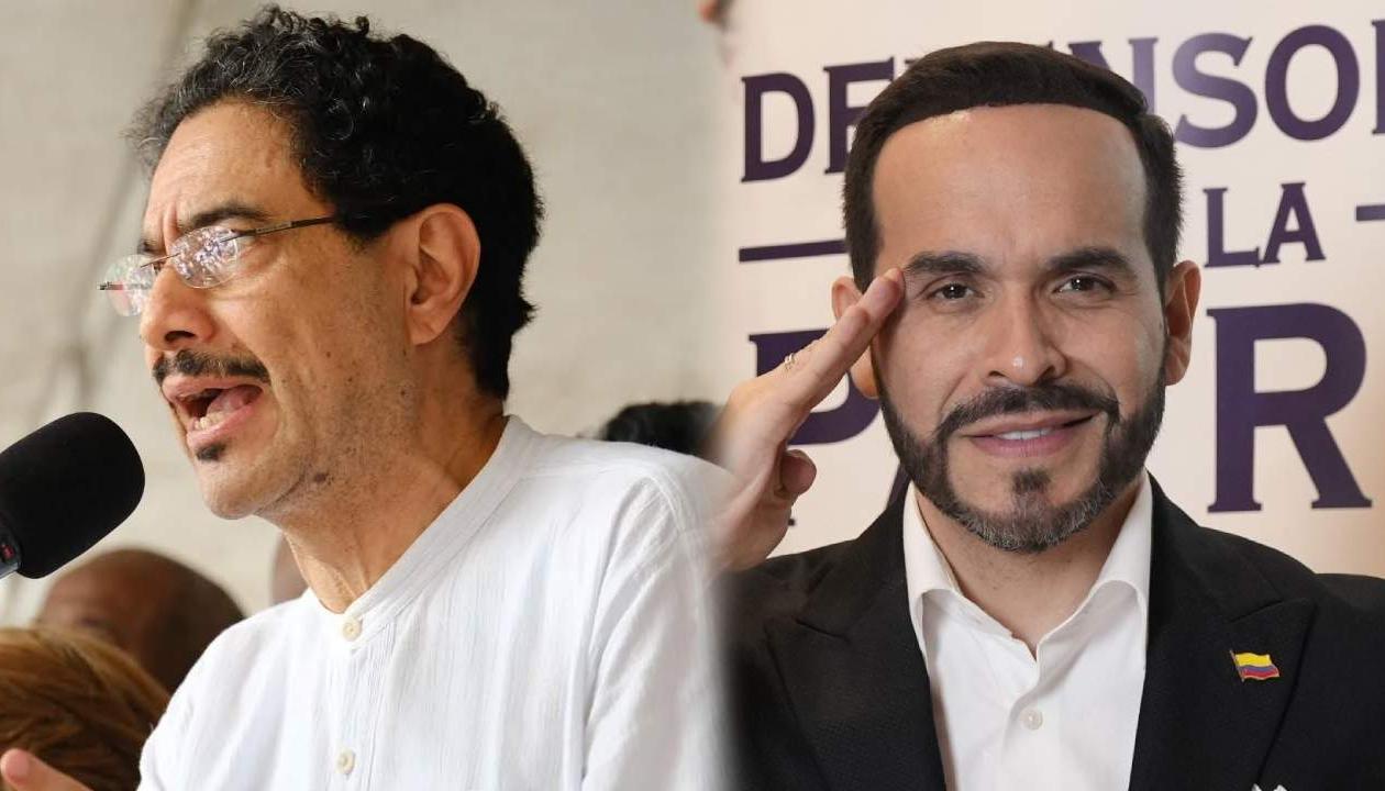 Iván Cepeda y Abelardo De La Espriella.