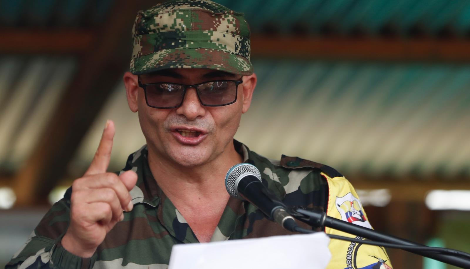 Iván Mordisco, jefe de las disidencias de las FARC. 