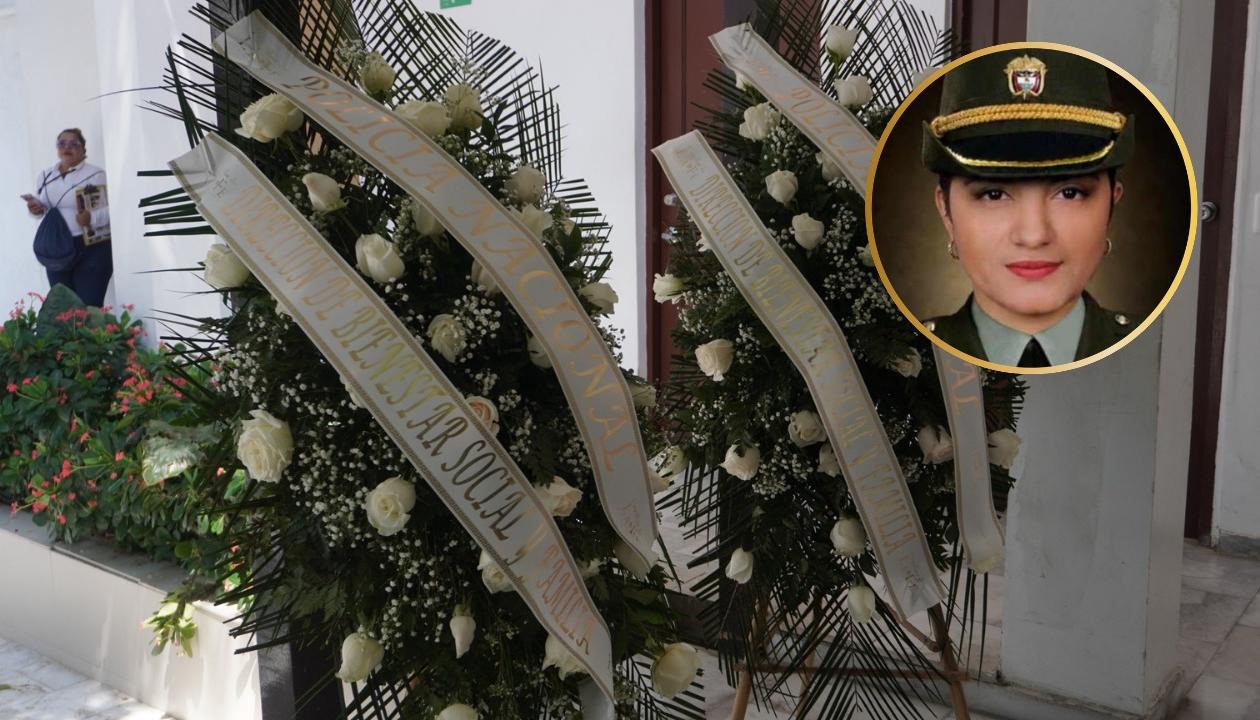 Llegó el cuerpo de la subteniente Jenyfer Alexandra Marciales Londoño a Barranquilla. 