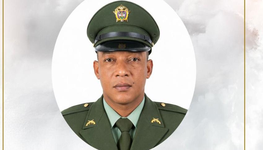 El patrullero José Fernando Erazo Quintana.