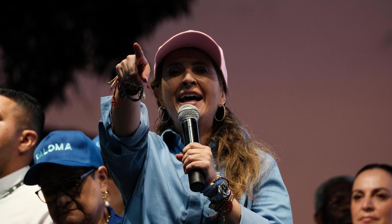 La candidata presidencial Paloma Valencia.