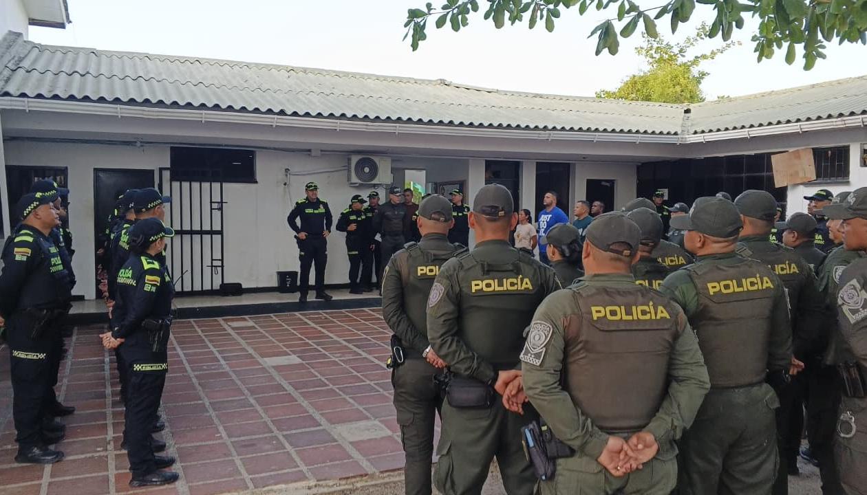 La policía hará presencia en el departamento.