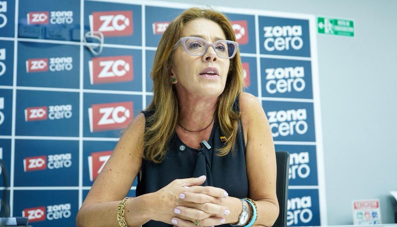 Luisa Fernanda Villegas, candidata vicepresidencial.