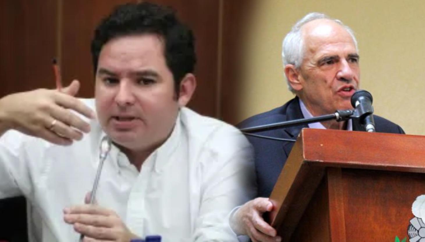 Carlos Meisel y Ernesto Samper.