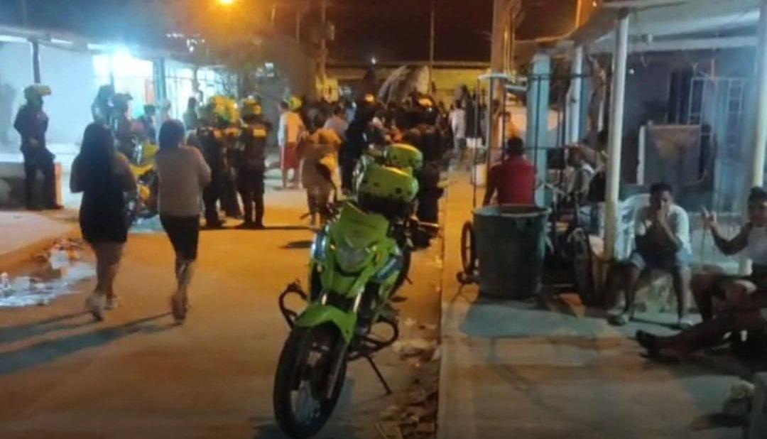 Lugar donde sucedió la masacre.