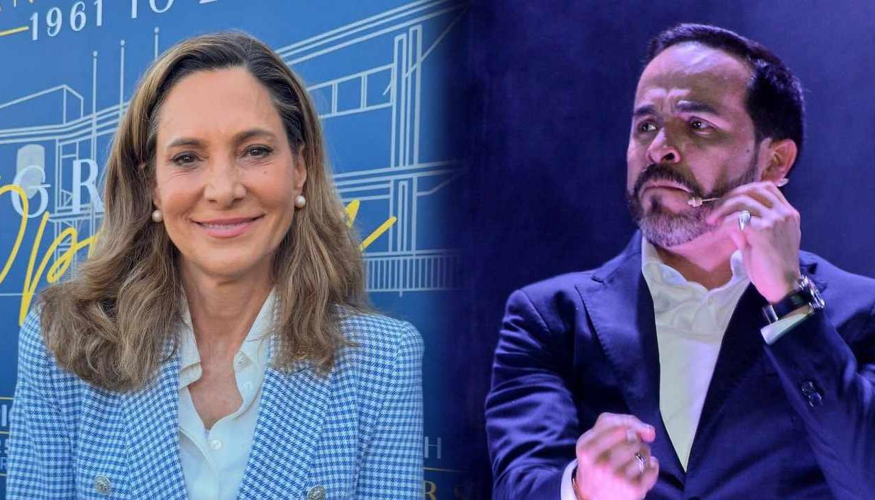 María Elvira Salazar y Abelardo De La Espriella.