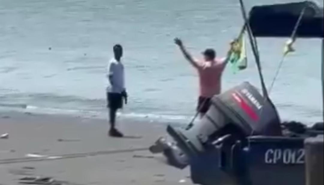 Momento del secuestro